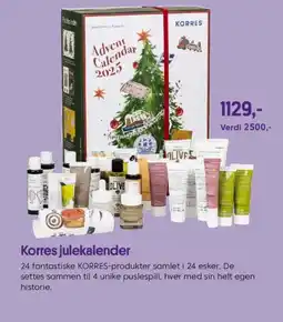 VITA Korres julekalender tilbud
