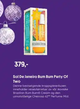 VITA Sol De Janeiro Bum Bum Party Of Two tilbud