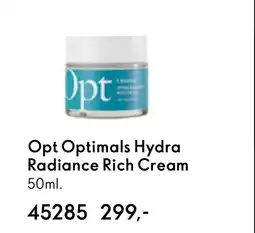 Oriflame Opt Optimals Hydra Radiance Rich Cream tilbud