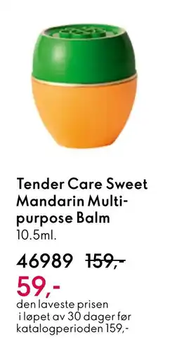 Oriflame Tender Care Sweet Mandarin Multi- purpose Balm tilbud