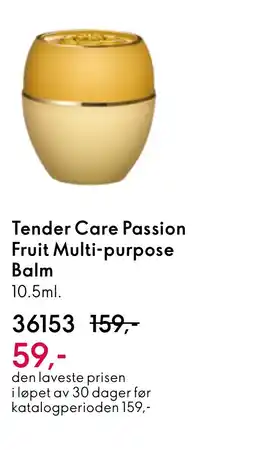 Oriflame Tender Care Passion Fruit Multi-purpose Balm tilbud