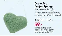 Oriflame Green Tea Konjac Sponge tilbud