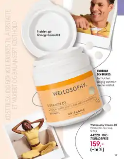 Oriflame Wellosophy Vitamin D3 tilbud