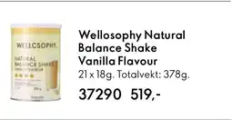 Oriflame Wellosophy Natural Balance Shake Vanilla Flavour tilbud