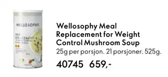 Oriflame Replacement for Weight Control Mushroom Soup tilbud