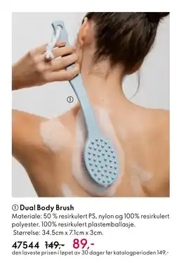Oriflame Dual Body Brush tilbud