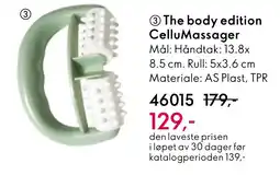 Oriflame The body edition CelluMassager tilbud