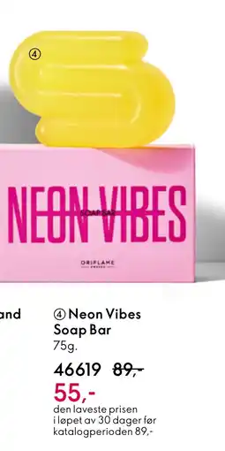 Oriflame Neon Vibes Soap Bar tilbud