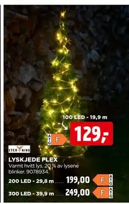 jem & fix LYSKJEDE FLEX tilbud