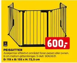 jem & fix PEISGITTER, NOK 600 tilbud