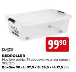 jem & fix BEDROLLER, NOK 99.9 tilbud