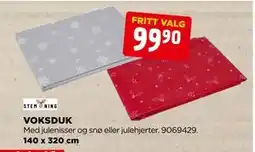 jem & fix VOKSDUK, NOK 99.9 tilbud