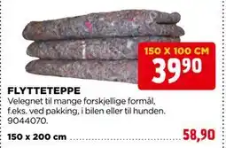 jem & fix FLYTTETEPPE tilbud
