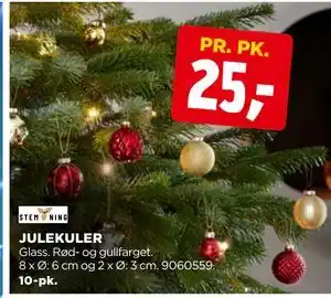 jem & fix JULEKULER, NOK 25 tilbud