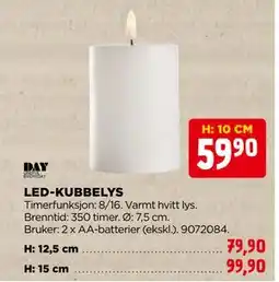 jem & fix LED-KUBBELYS tilbud
