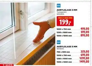 jem & fix AKRYLGLASS 5 MM tilbud