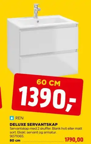 jem & fix DELUXE SERVANTSKAP tilbud