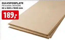 jem & fix GULVSPONPLATE, NOK 189 tilbud