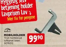 jem & fix MOBILHOLDER, NOK 99.9 tilbud