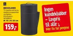 jem & fix BEHOLDER, NOK 159 tilbud