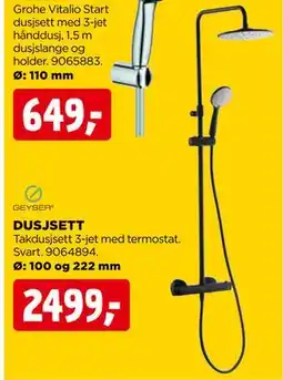 jem & fix DUSJSETT, NOK 2499 tilbud