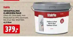 jem & fix VEGGMALING KJØKKEN/BAD, NOK 379 tilbud