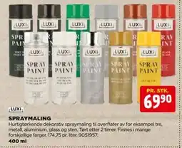 jem & fix SPRAYMALING, NOK 69.9 tilbud
