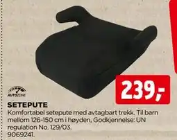 jem & fix SETEPUTE, NOK 239 tilbud