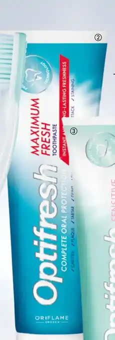 Oriflame Optifresh Maximum Fresh Toothpaste tilbud