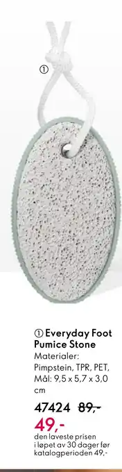 Oriflame Everyday Foot Pumice Stone tilbud