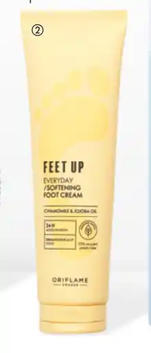 Oriflame Feet Up Everyday/ Softening Foot Cream tilbud