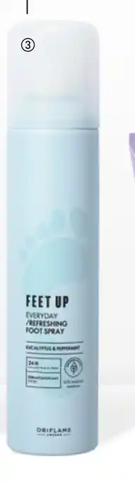 Oriflame Feet Up Everyday / Refreshing Foot Spray tilbud