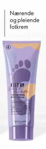 Oriflame Feet Up Plum & Shea Butter / Nourishing Foot Cream tilbud