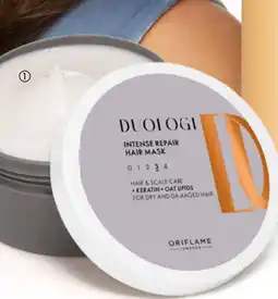 Oriflame DUOLOGI Intense Repair Hair Mask tilbud