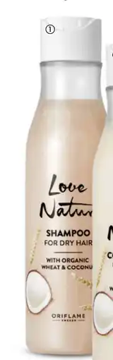 Oriflame Love Nature Shampoo For Dry Hair with Organic Wheat & Coconut tilbud