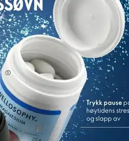 Oriflame Wellosophy Marine Magnesium & Vitamin B6 tilbud