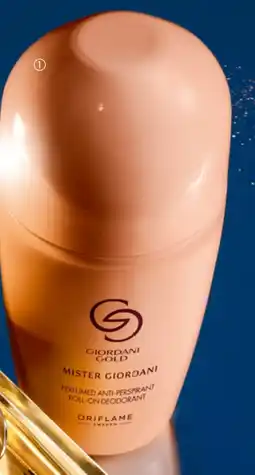 Oriflame Giordani Gold Mister Giordani Perfumed Anti- perspirant Roll-On Deodorant tilbud