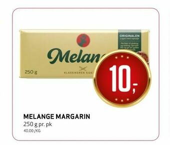 Bunnpris Melange Margarin tilbud