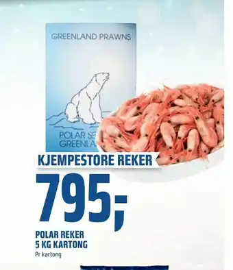 Coop Obs Kjempestore reker tilbud