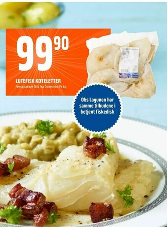 Coop Obs Lutefisk koteletter tilbud