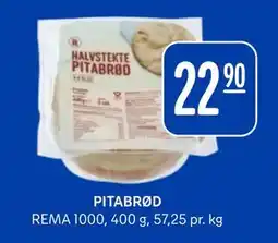 Rema 1000 PITABRØD, NOK 22.9 tilbud