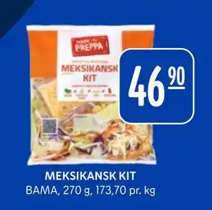 Rema 1000 MEKSIKANSK KIT, NOK 46.9 tilbud