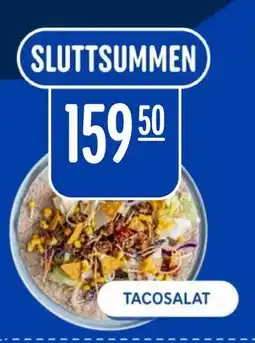 Rema 1000 Tacosalat, NOK 159.5 tilbud