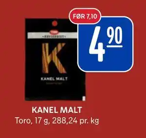 Rema 1000 KANEL MALT, NOK 4.9 tilbud