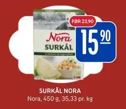 Rema 1000 SURKÅL NORA, NOK 15.9 tilbud