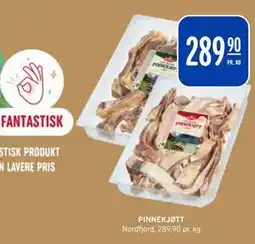 Rema 1000 PINNEKJØTT, NOK 289.9 tilbud