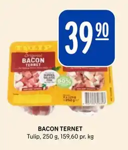Rema 1000 BACON TERNET, NOK 39.9 tilbud