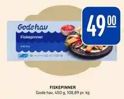 Rema 1000 FISKEPINNER, NOK 49 tilbud