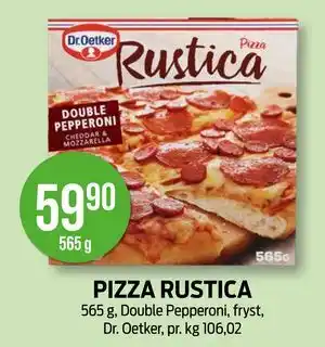 PIZZA RUSTICA, NOK 59.9