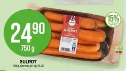 Kiwi GULROT, NOK 24.9 tilbud